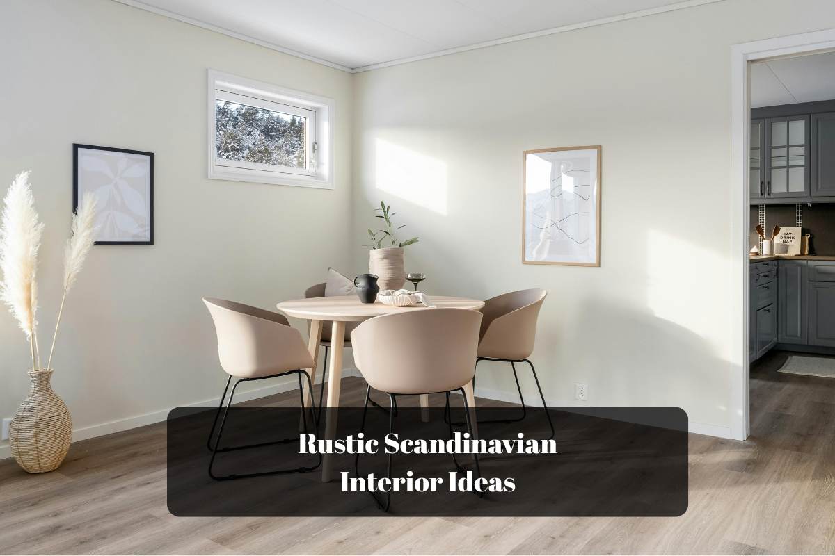 Rustic Scandinavian Interior Ideas