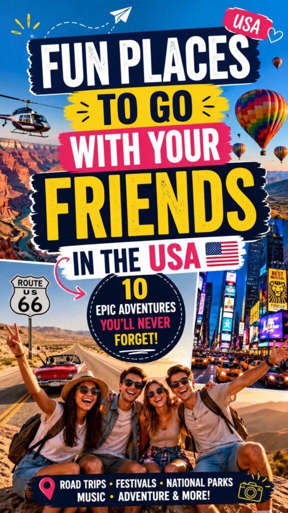 Fun Places To Go With Your Friends