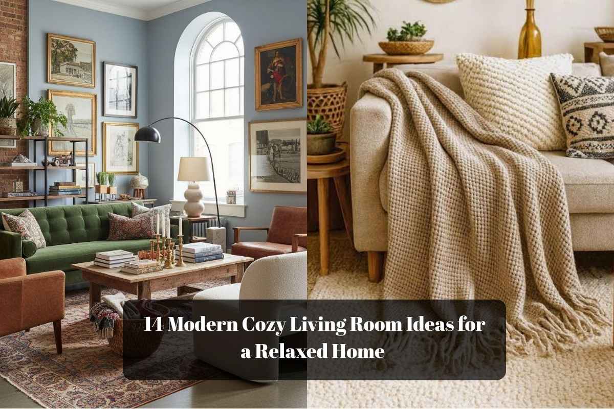 14 Modern Cozy Living Room Ideas for a Relaxed Home 
