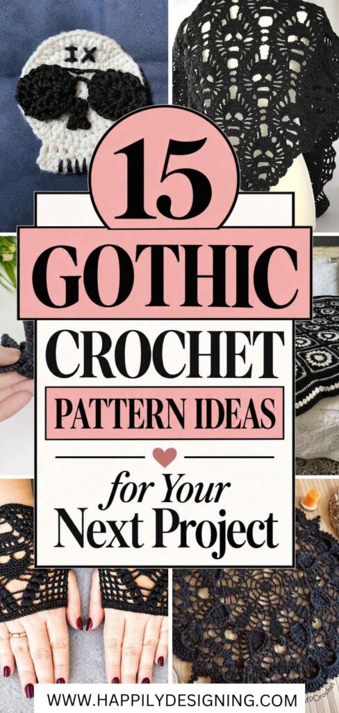 Gothic Crochet Patterns for Dark and Spooky Handmade Creations