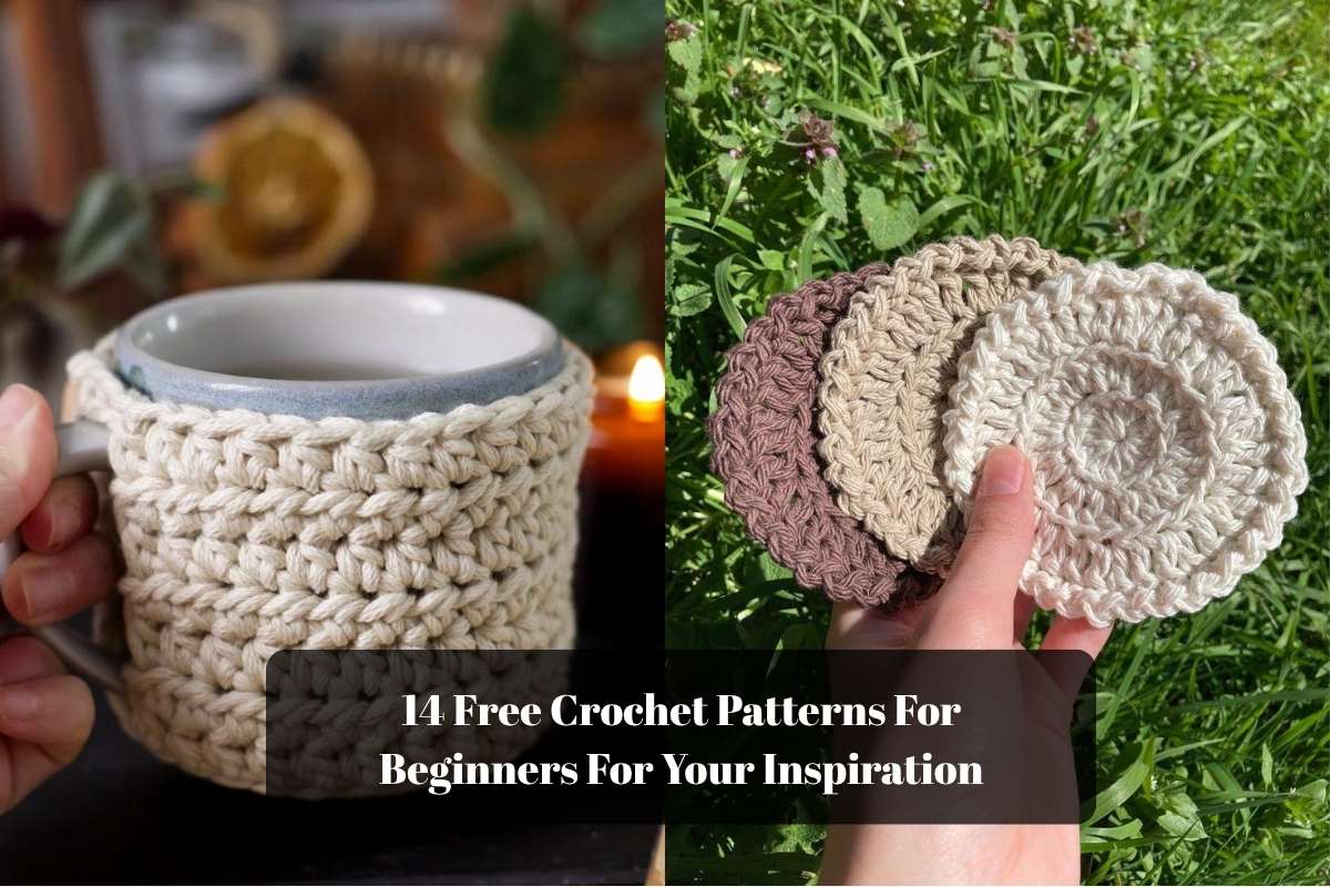 14 Free Crochet Patterns For Beginners