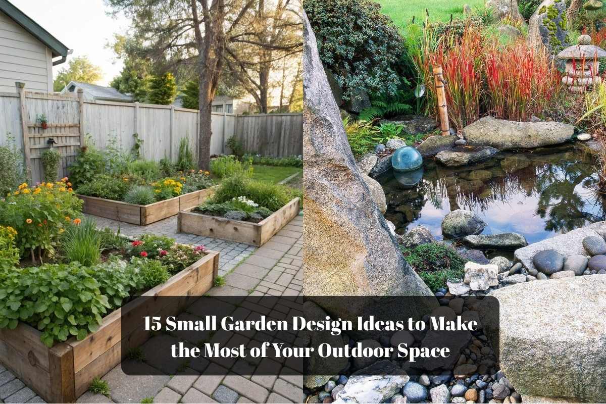 15 Small Garden Design Ideas to Make the Most of Your Outdoor Space