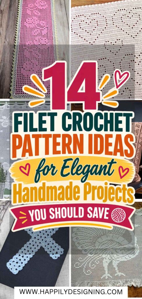 14 Filet Crochet Patterns for Elegant Handmade Projects