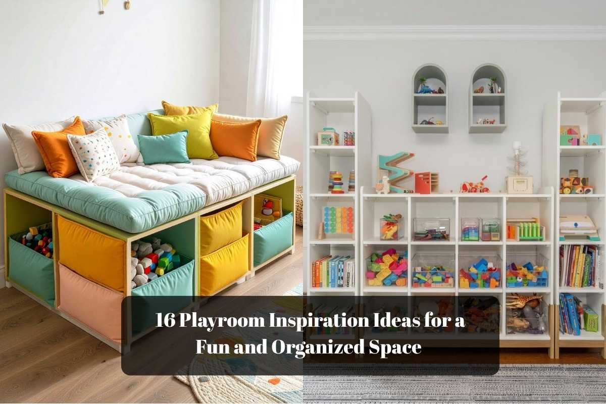 16 Playroom Inspiration Ideas for a Fun and Organized Space 