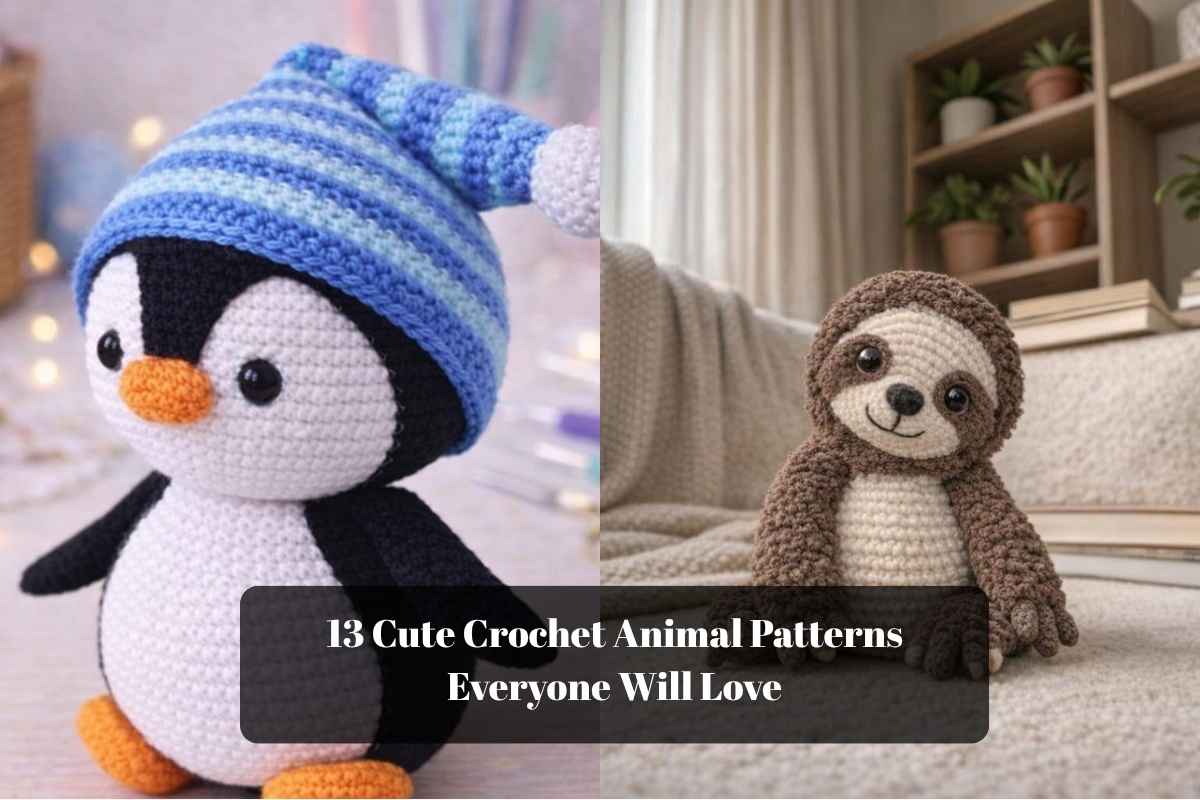 13 Cute Crochet Animal Patterns Everyone Will Love
