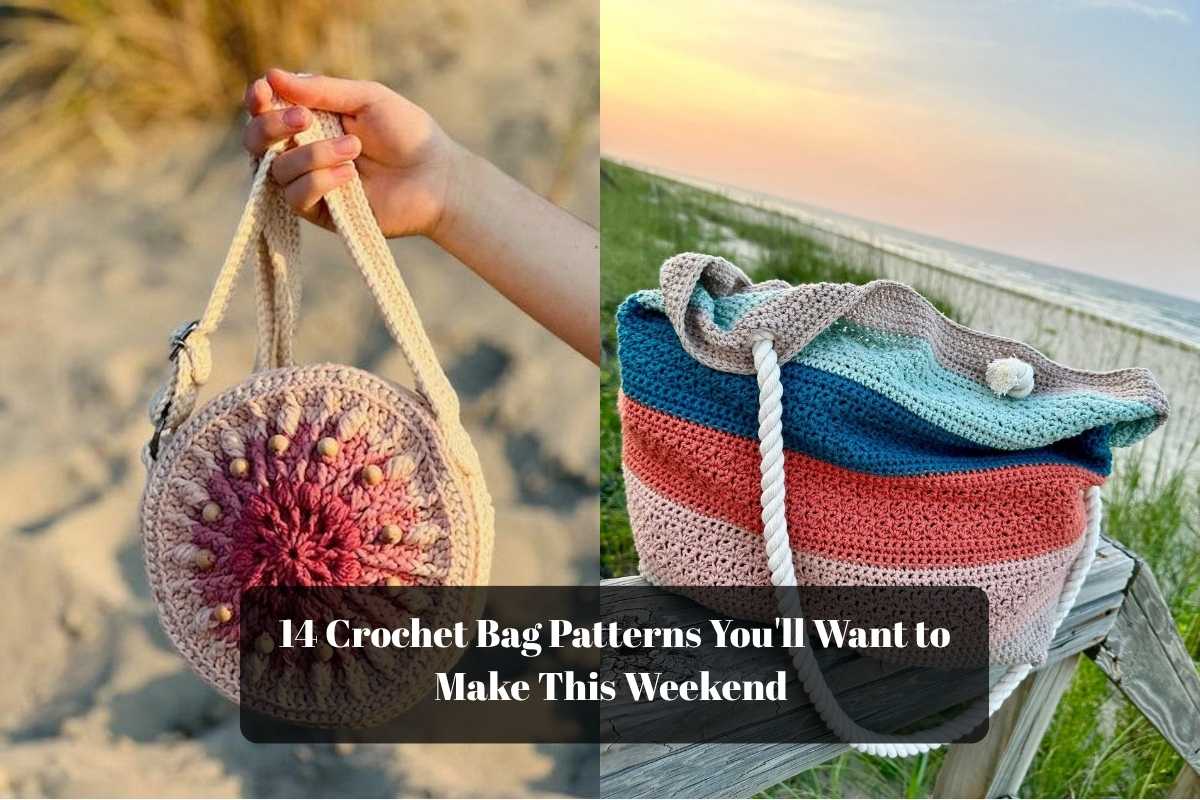 14 Crochet Bag Patterns You'll Want to Make This Weekend 