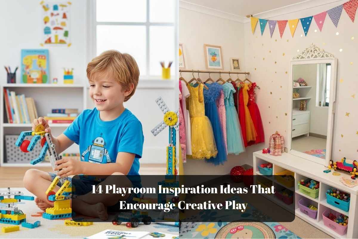 14 Playroom Inspiration Ideas That Encourage Creative Play