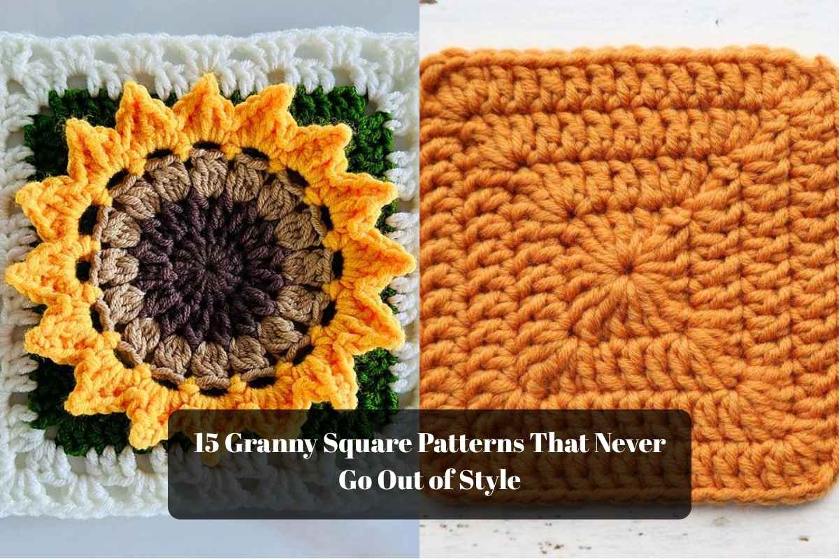 15 Granny Square Patterns That Never Go Out of Style