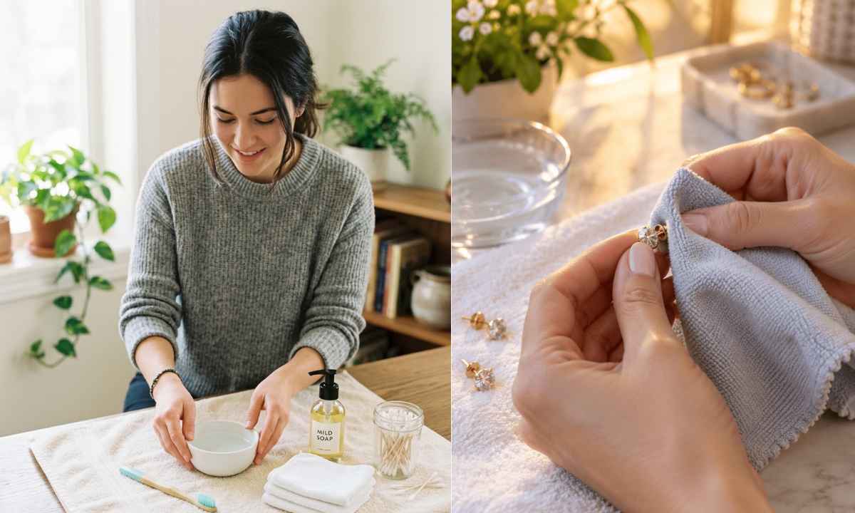 How to Clean Earrings at Home Without Damaging Them