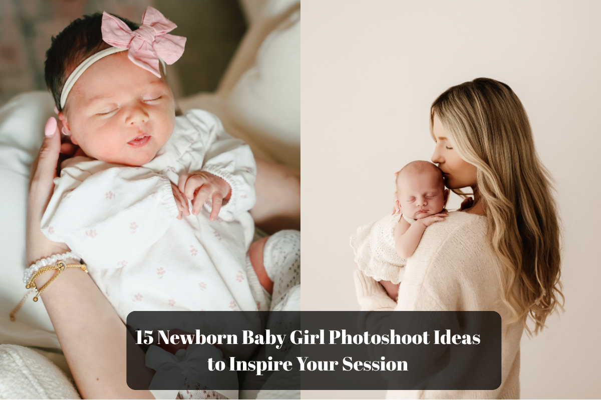 newborn baby girl photoshoot