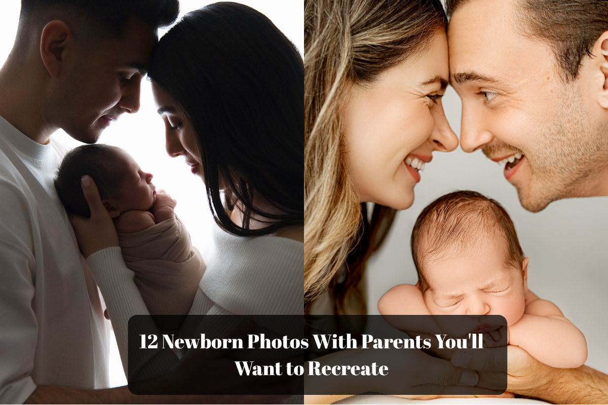 newborn photography with parents