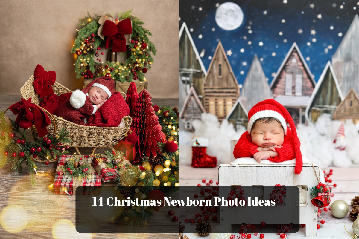 14 Christmas Newborn Photo Ideas