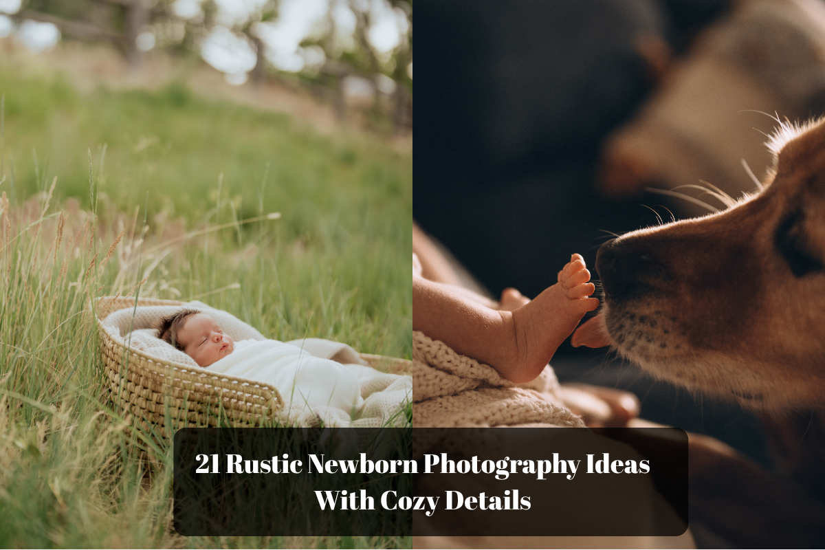 21 Rustic Newborn Photography Ideas With Cozy Details