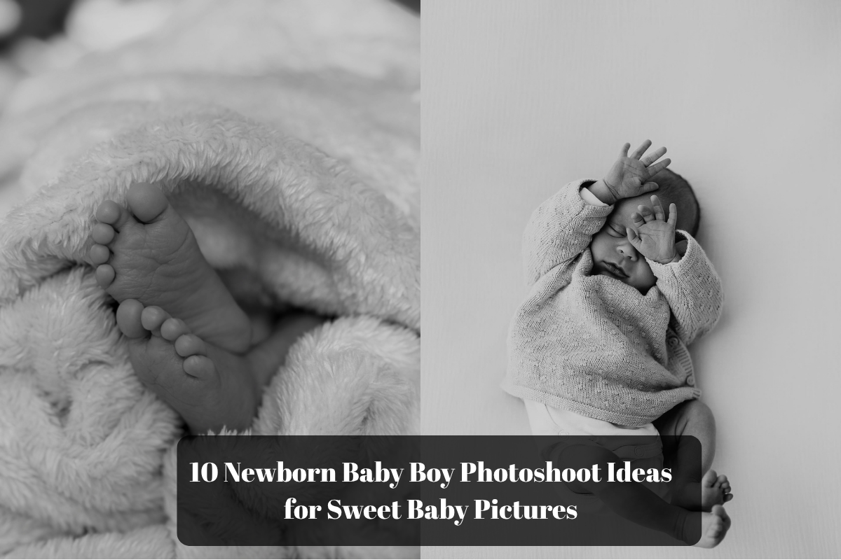 baby boy photoshoot